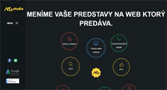 Desktop Screenshot of mgstudio.sk